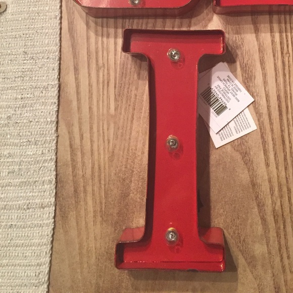Red Marquee Letter “I” Decor - Picture 2 of 8